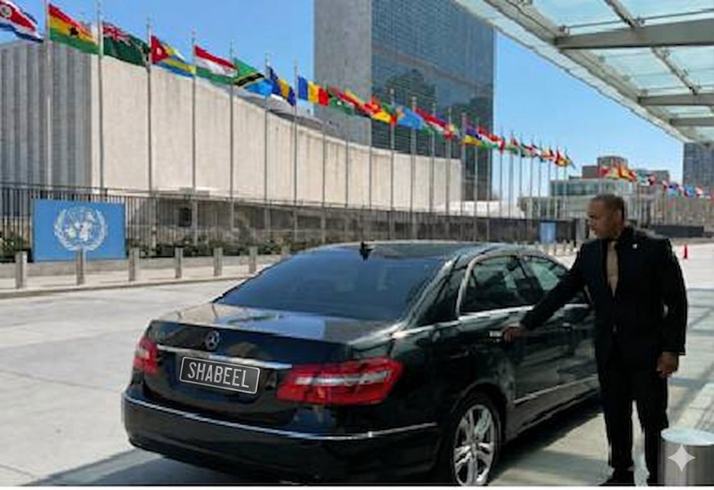 Shabeel Fleets professional chauffeur at diplomatic transfer